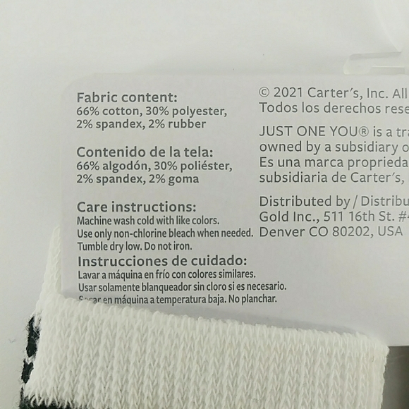 ⭐3/$30 NWT Carter's My First Halloween Socks Slipper Set Pumpkin Stripes 0-6 - Picture 4 of 8